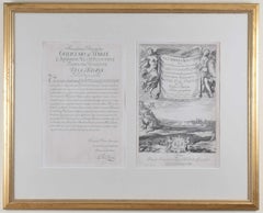 David Loggan: University of Cambridge Engraving 1690 Frontispiece and Dedication