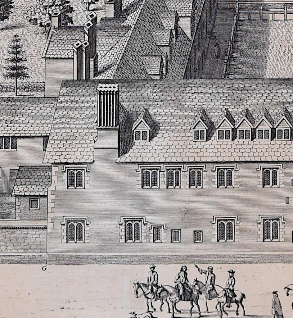 Magdalene College, Cambridge engraving by David Loggan For Sale 2