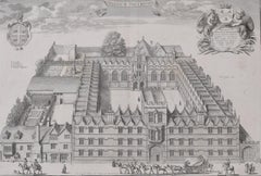 University College, Oxford David Loggan 1675 engraving