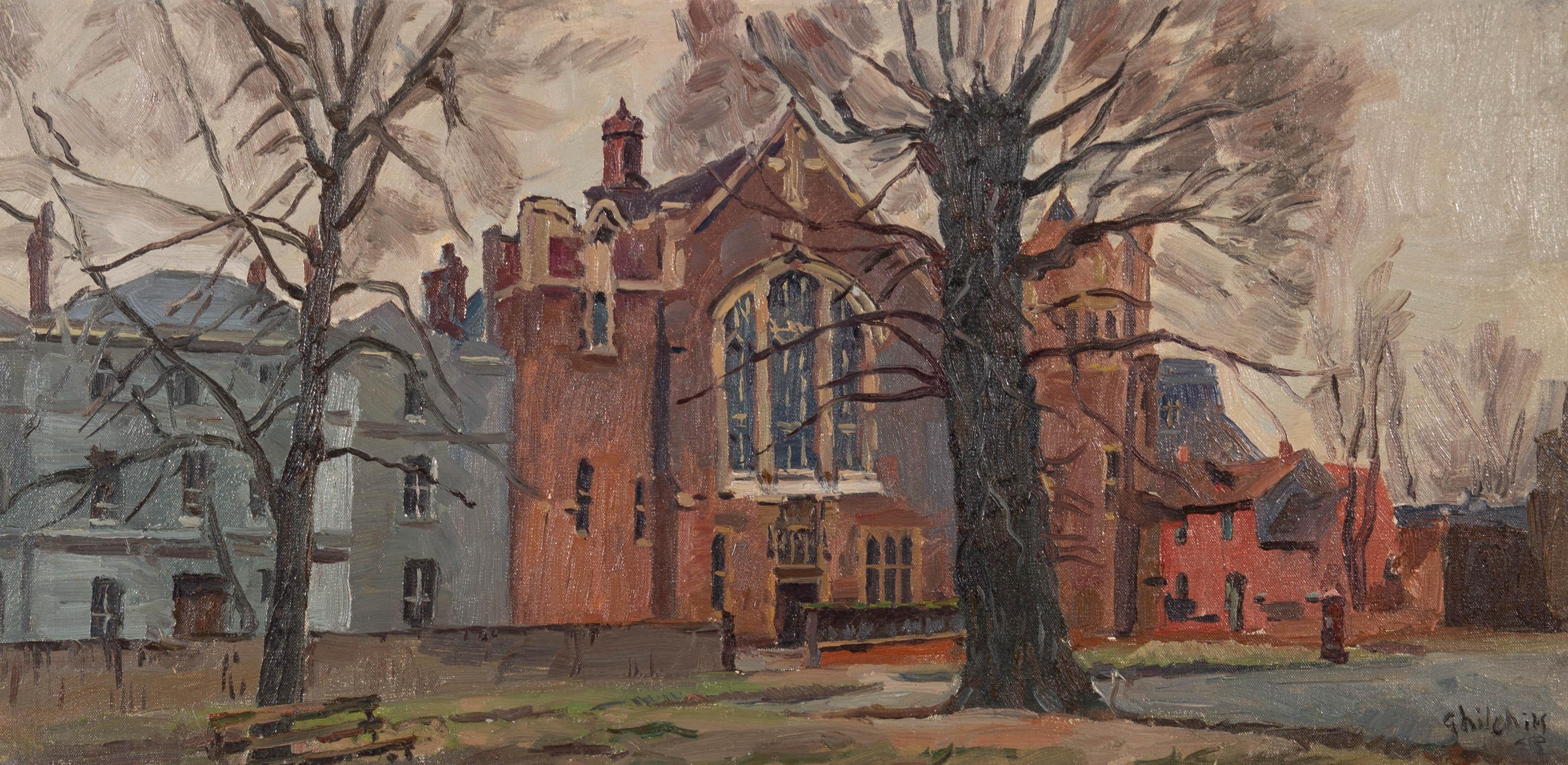 David-Louis Ghilchick (1892-1974) - Olio del 1965, Wimbledon 1