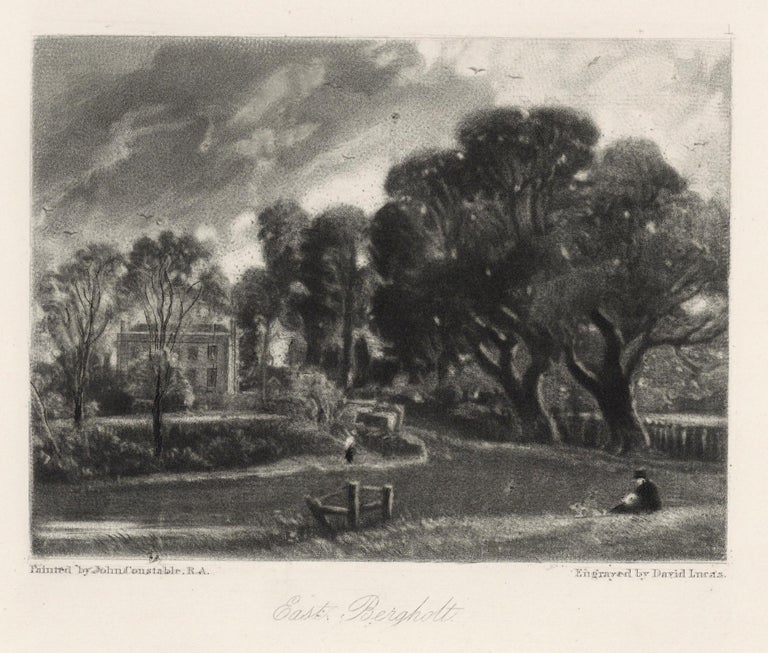 David Lucas (after) John Constable mezzotint "East Bergholt" For Sale at 1stDibs