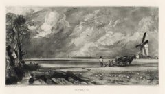 (after) John Constable mezzotint "Spring"