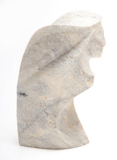 David M. General "Aurora" Carved Stone Sculpture