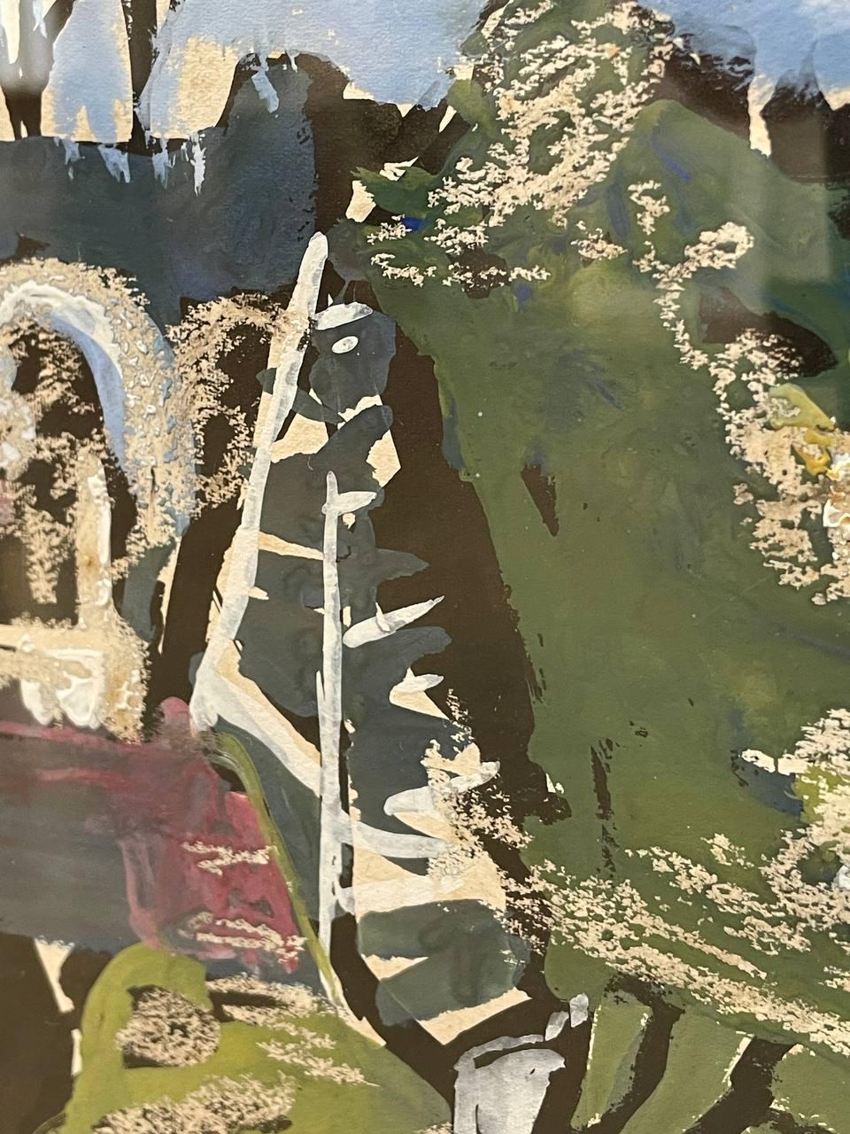 DAVID MARTIN RSW RGI (1922-2018)
Uno dei migliori pittori scozzesi di nature morte e paesaggi del XX secolo. Ha studiato alla Glasgow School of Art e si è formato anche nel campo del design tessile, che ha influenzato il suo stile pittorico. Le sue