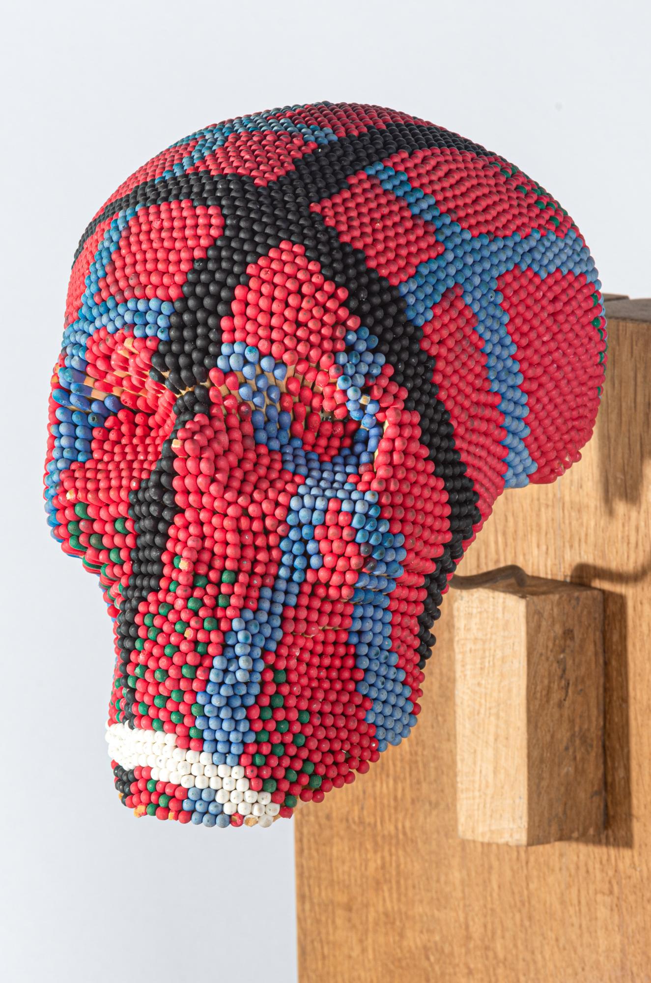 David Mach Abstract Sculpture - Skull
