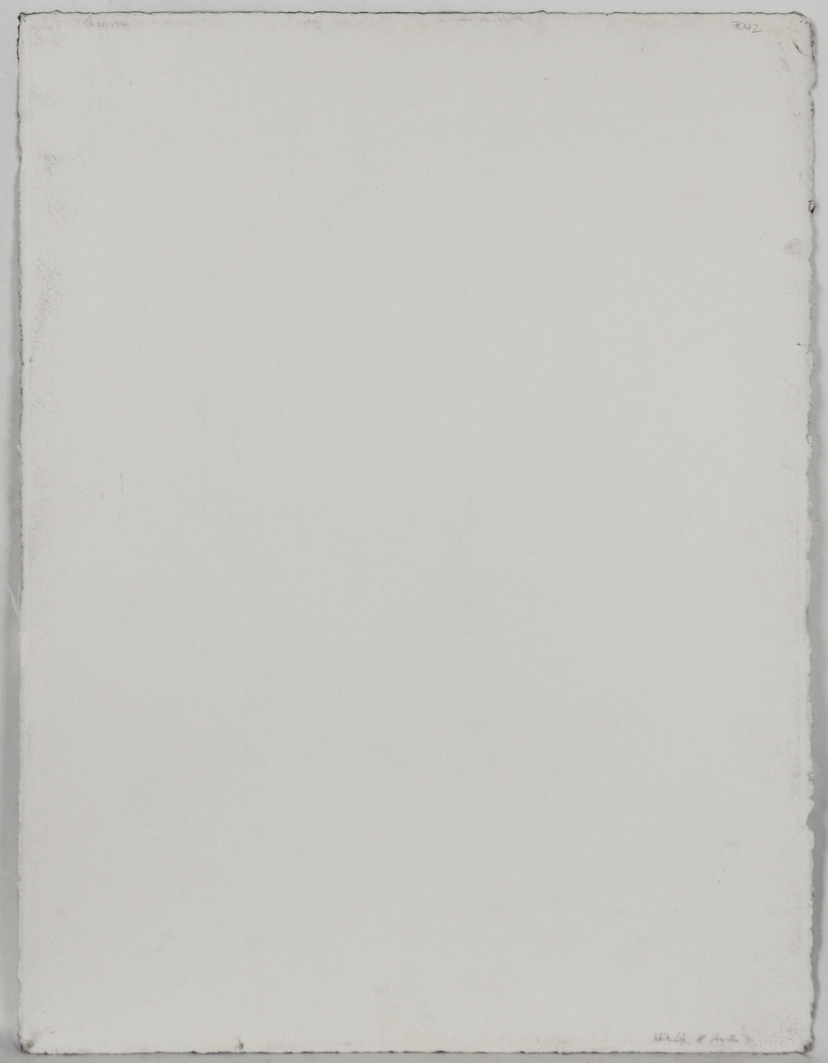 White Lily - Minimalist Pop Art Screenprint For Sale 1