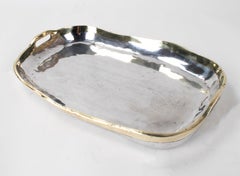 David Marshall, 1980s Two-Tone Bronze Tray