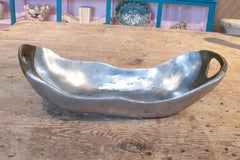 David Marshall, 1980s Signed Two-Tone Bronze Fruit Tray