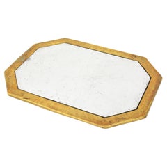 David Marshall Brutalist Octagonal Tray or Table Coaster, Spain, 1980s