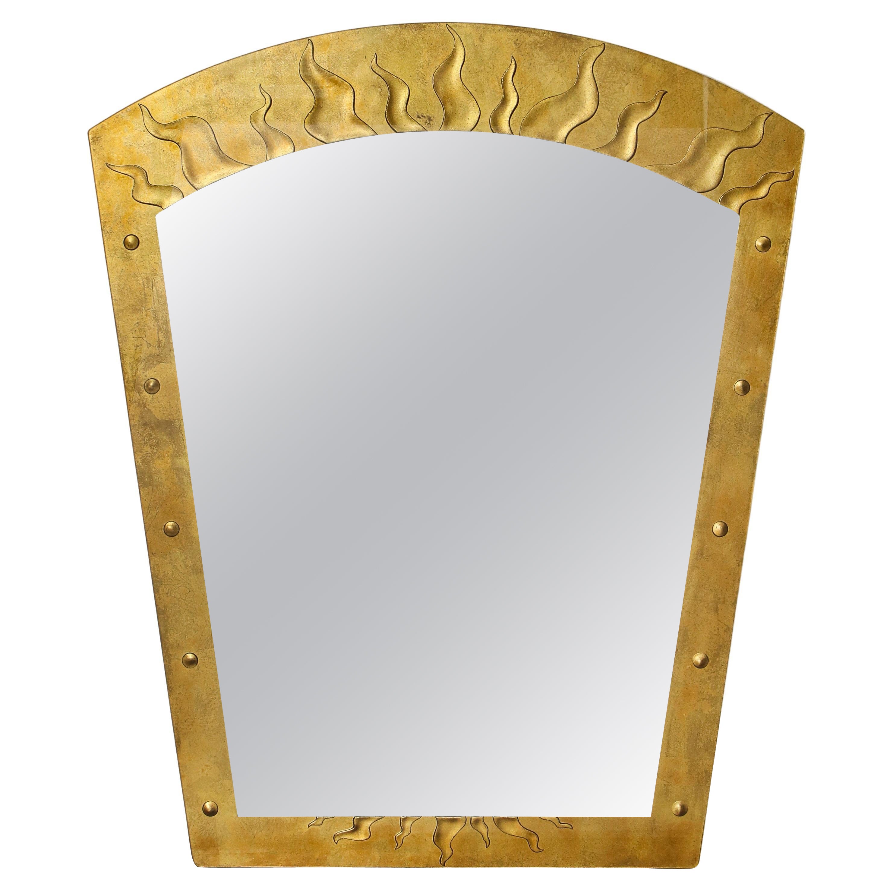 David Marshall Èglomisé Wall Mirror