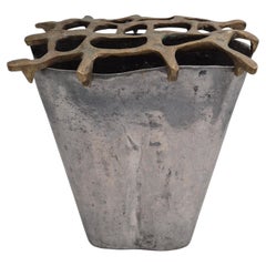 David Marshall, large decorative urn / vase, Brutalist-style, late 20th Century.