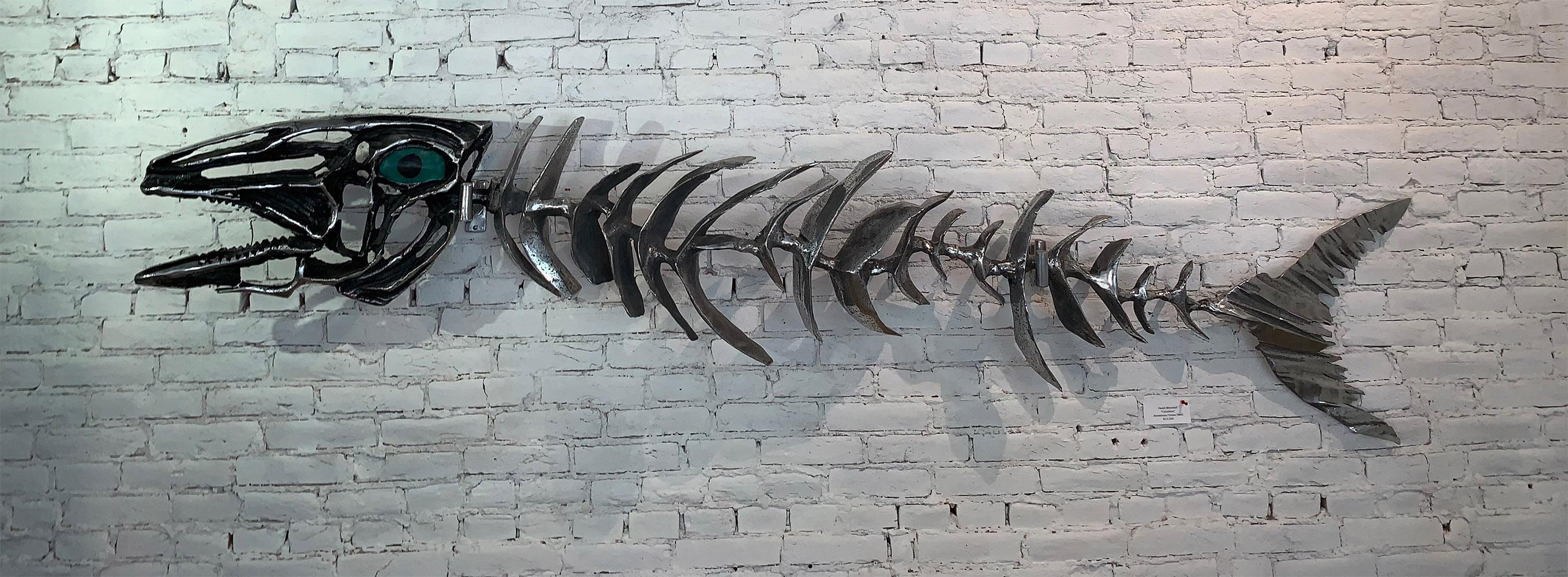  Skulpturen " Canobios " Wandbild aus Aluminiumguss für draußen oder Indoor – Art von David Marshall