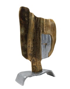 David Marshall Sculpture Brutalist Clock, Scotland 1970s