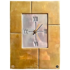 David Marshall table clock large model, spain 1960