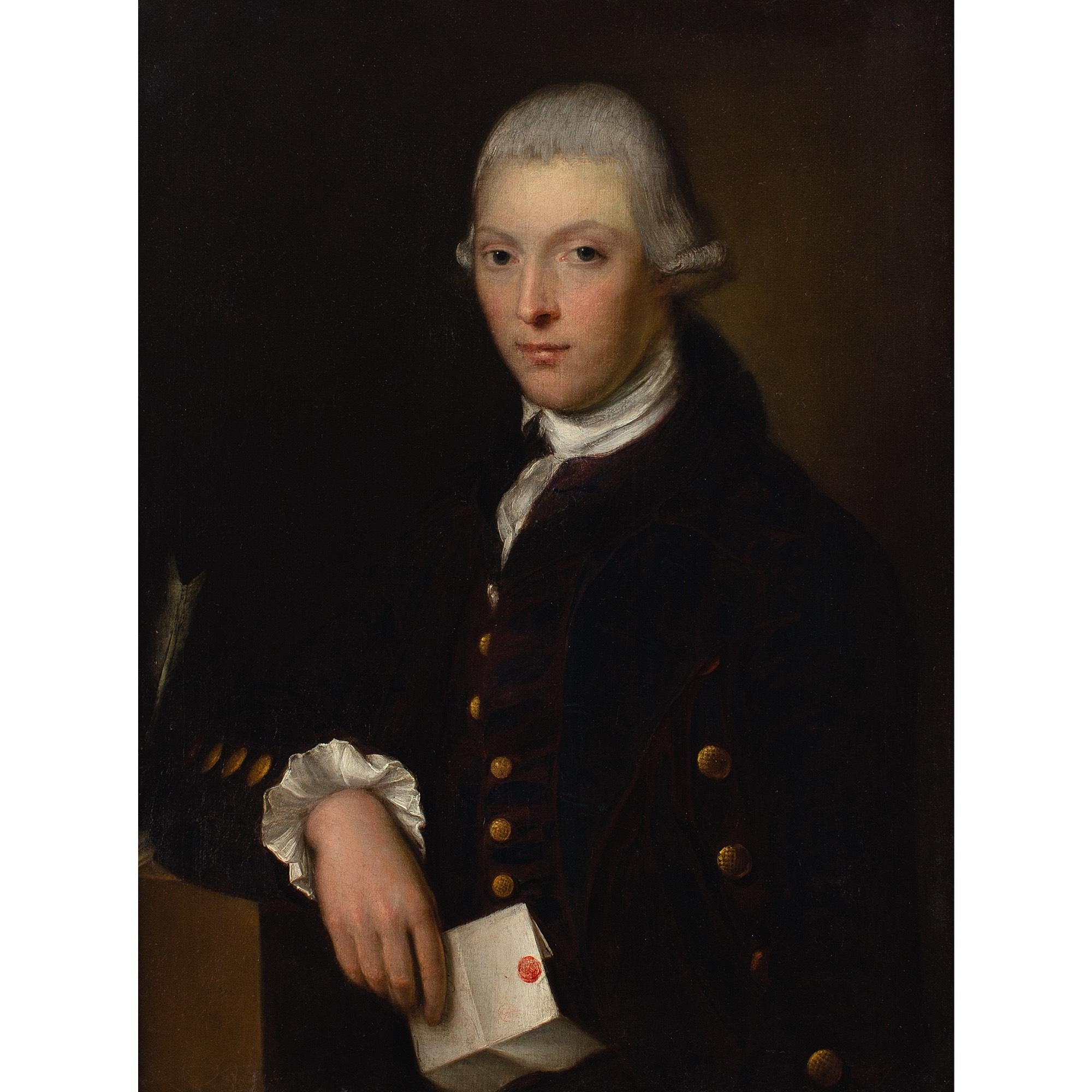 David Martin (Circle), Pair Of 18th-Century Companion Portraits, Oil Paintings 3