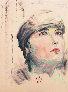« Jeune femme au turban », American Academy à Rome, Italie, Notre Dame, FRSA