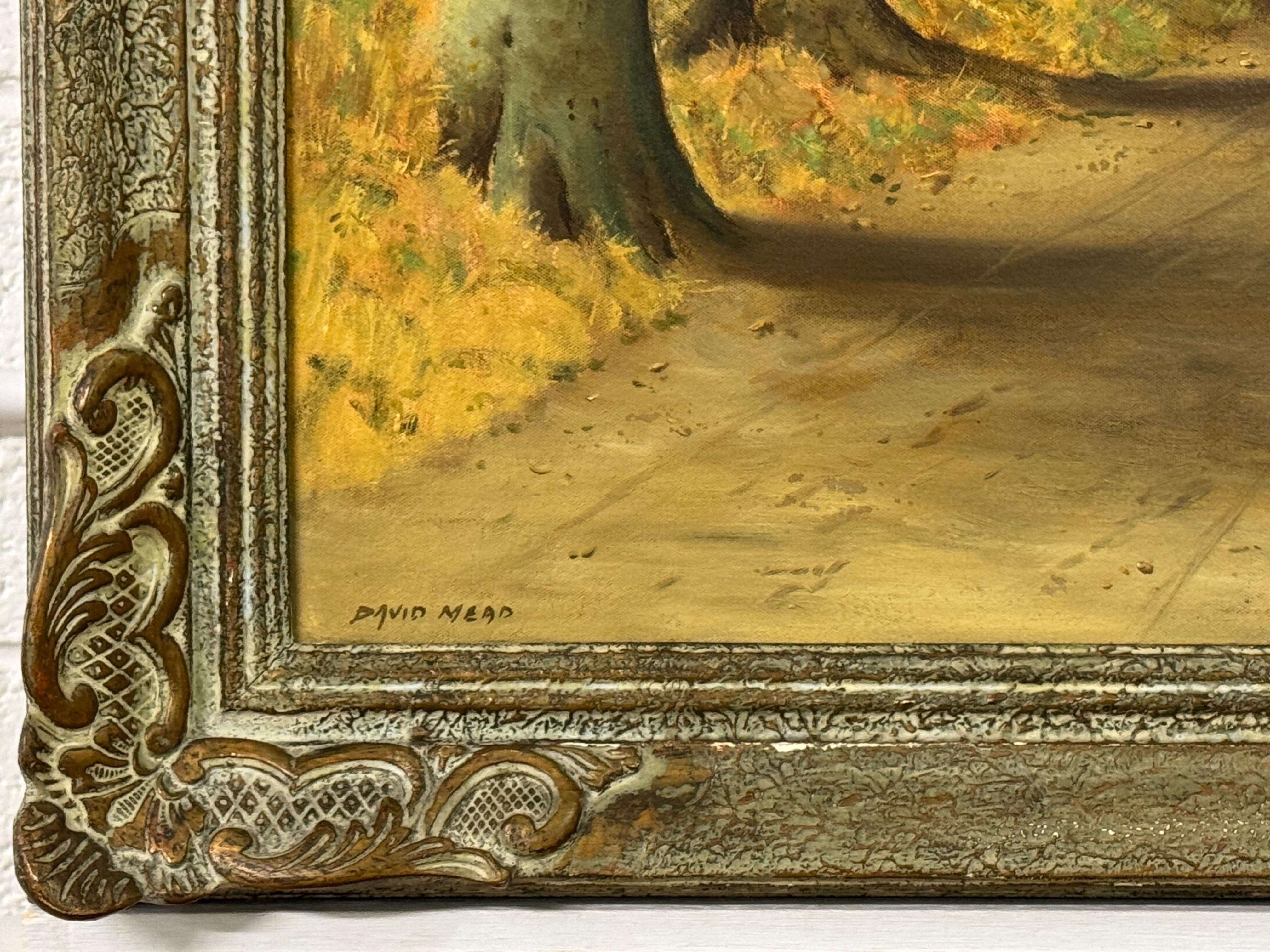 Donna nel Wood che cammina tra gli alberi verso un cottage nella campagna inglese in vendita 6