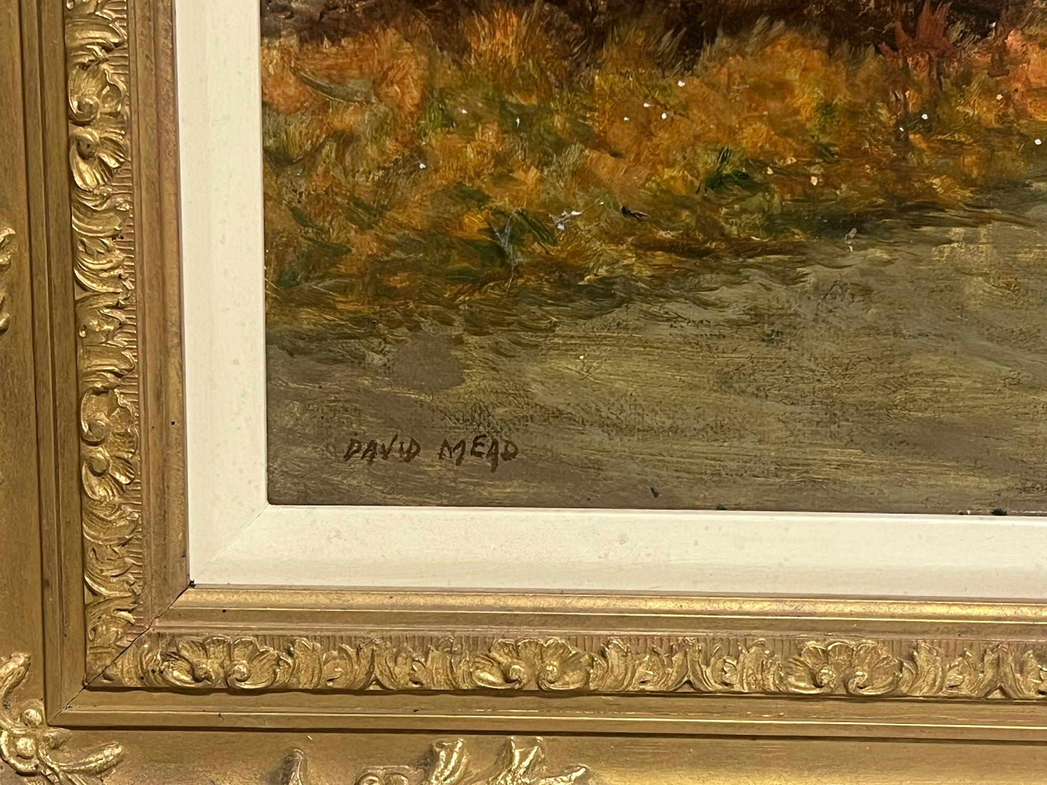 Near Arudndel, Sussex
by David Mead (1906-1986, British)
signed oil on board, framed
framed: 27 x 31 inches
board: 21.5 x 26 inches
inscribed verso
provenance: private collection, UK
condition: very good and sound condition