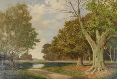 David Mead (1906-1986) – Gerahmtes Ölgemälde, Stillleben aus der Mitte des 20. Jahrhunderts