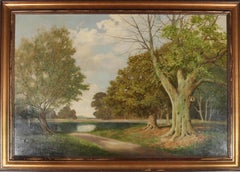 David Mead (1906-1986) - Framed Mid 20th Century Oil, Still Water