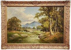 L'Alto Llugwy, Galles del Nord, paesaggio inglese