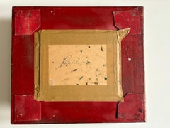 Clouds framed in gold traditional swept frame oil painting 21st century