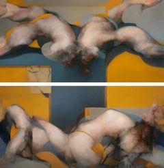 Diptych, Oil on Linen: 'Némésis'