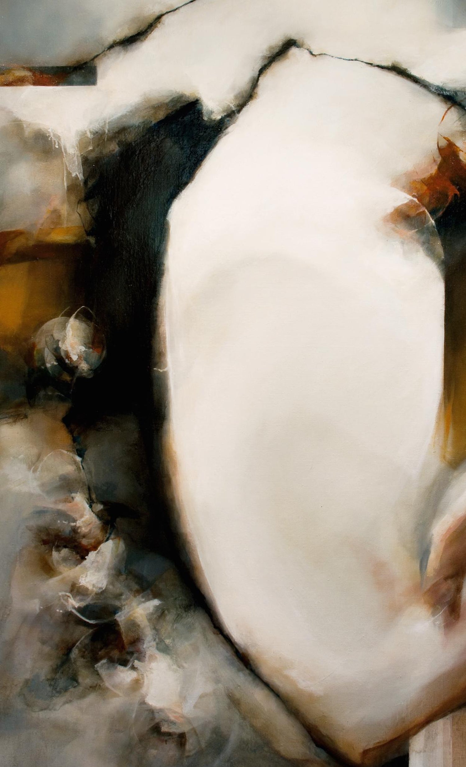 David Mellen Large Pigment On Canvas Painting The Rhythm The