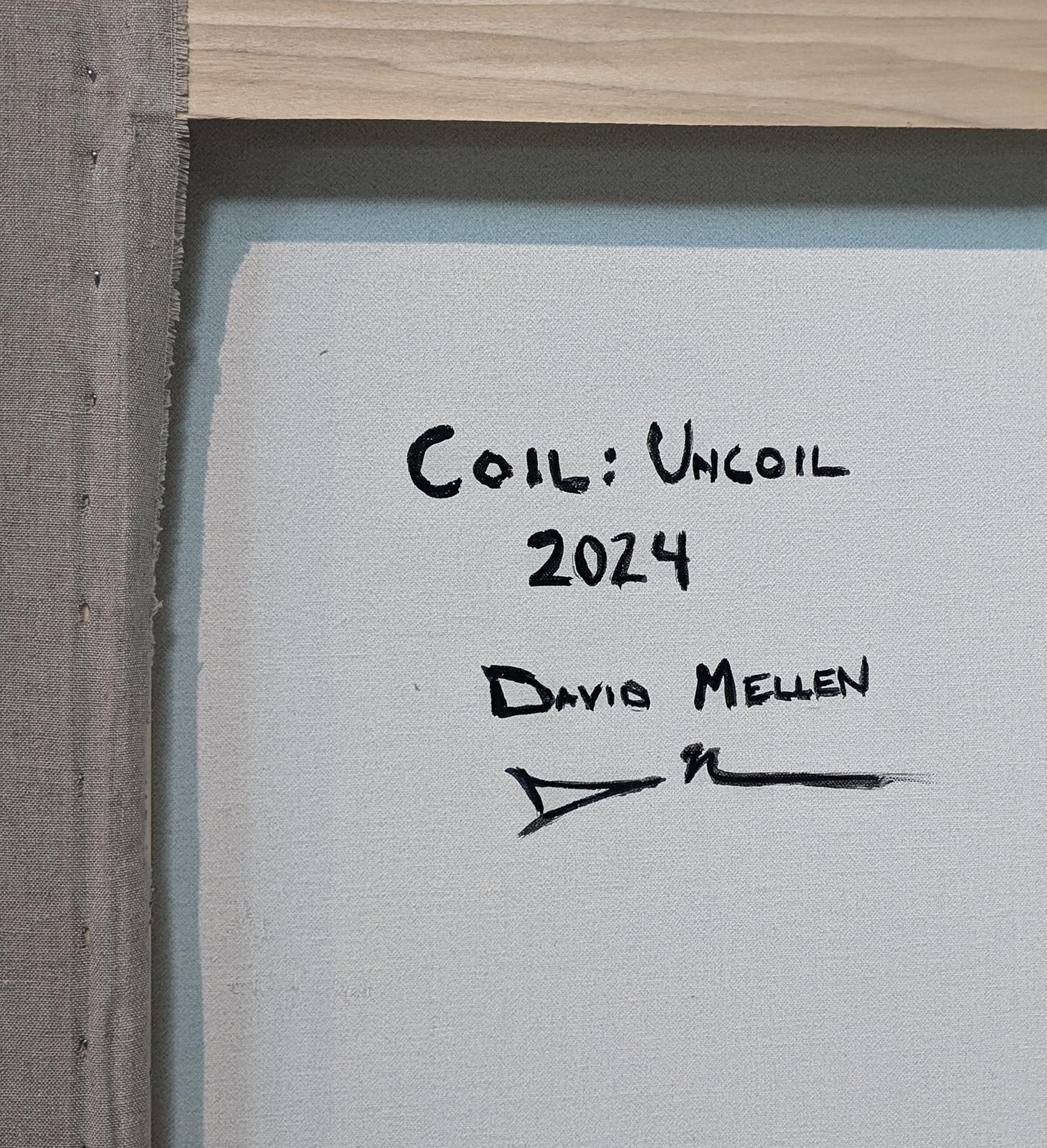 I dipinti di David Mellen orchestrano una complessità che deriva sia da uno stile intricato che da una nozione altrettanto complessa della capacità della pittura di attraversare i confini e la concezione in un'epoca di notevole eclettismo, è logico
