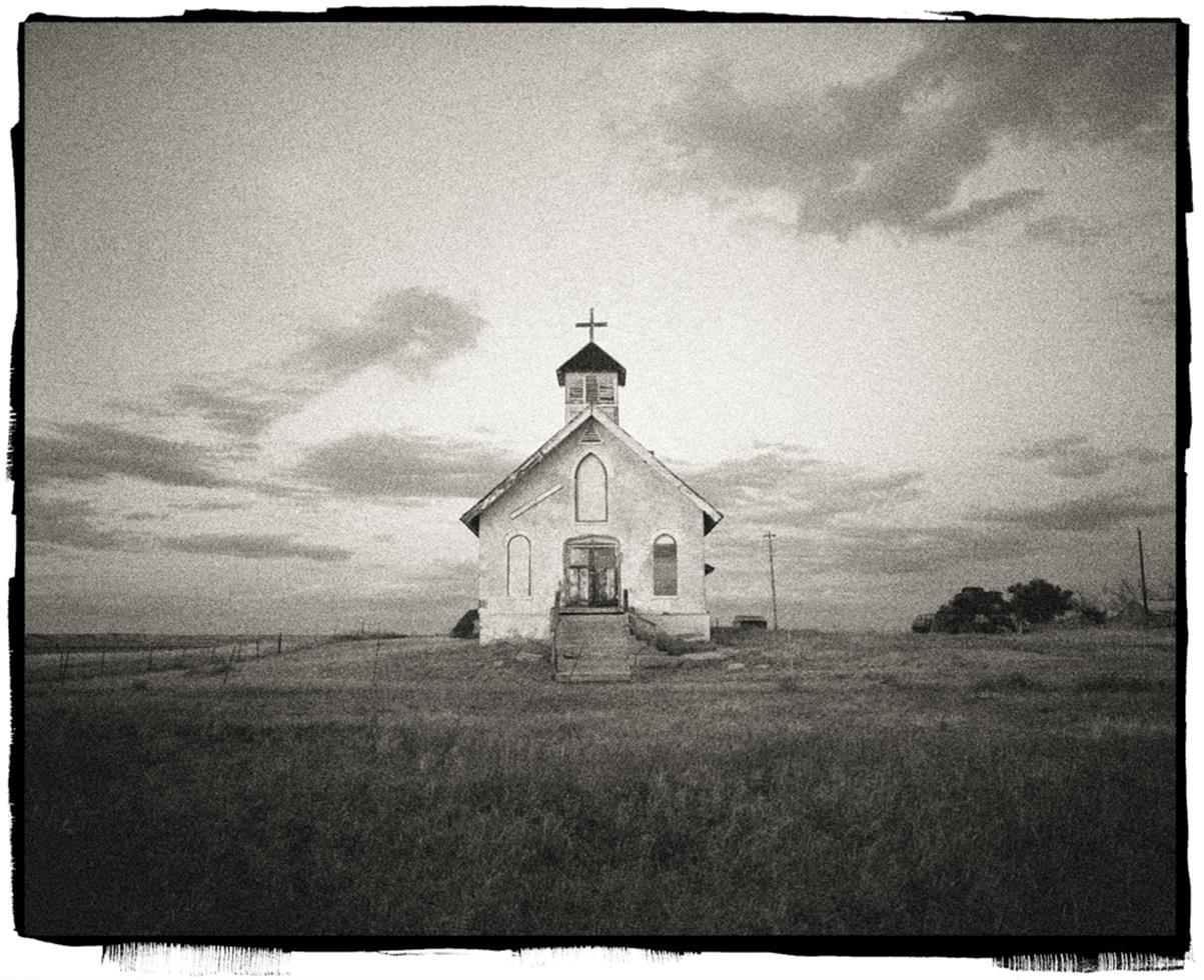 David Michael Kennedy Still-Life Photograph – Church Scenic South Dakota