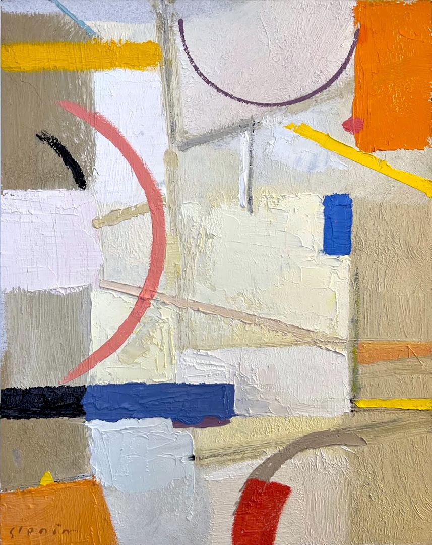 David Michael Slonim Abstract Painting - In The Mood