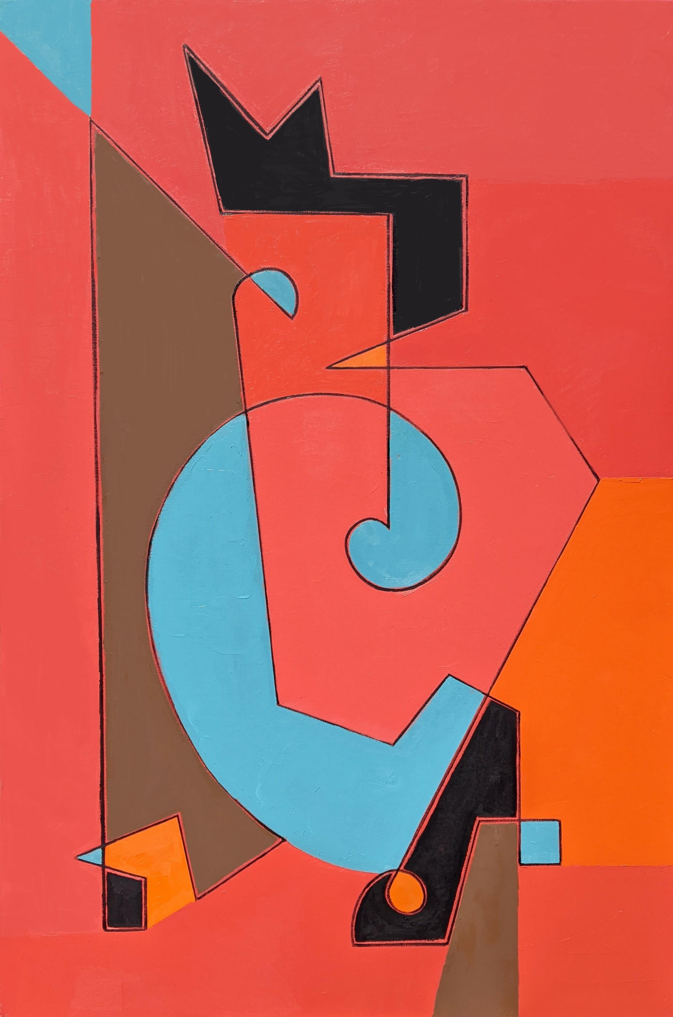 David Michael Slonim Abstract Painting - "Magi"
