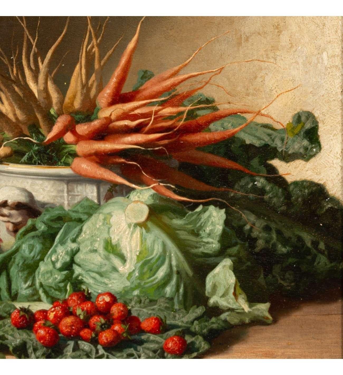 David Émile Joseph de Noter (1825 - 1892) Nature morte en vente 12