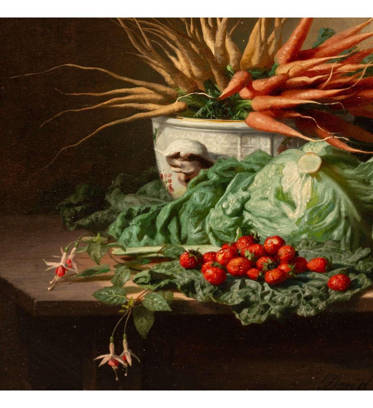 David Émile Joseph de Noter (1825 - 1892) Nature morte en vente 13