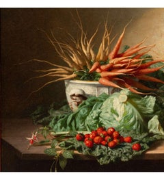 David Émile Joseph de Noter (1825 - 1892) Nature morte