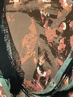 'Net, ' by David Mladjovic, Abstract Screen Print