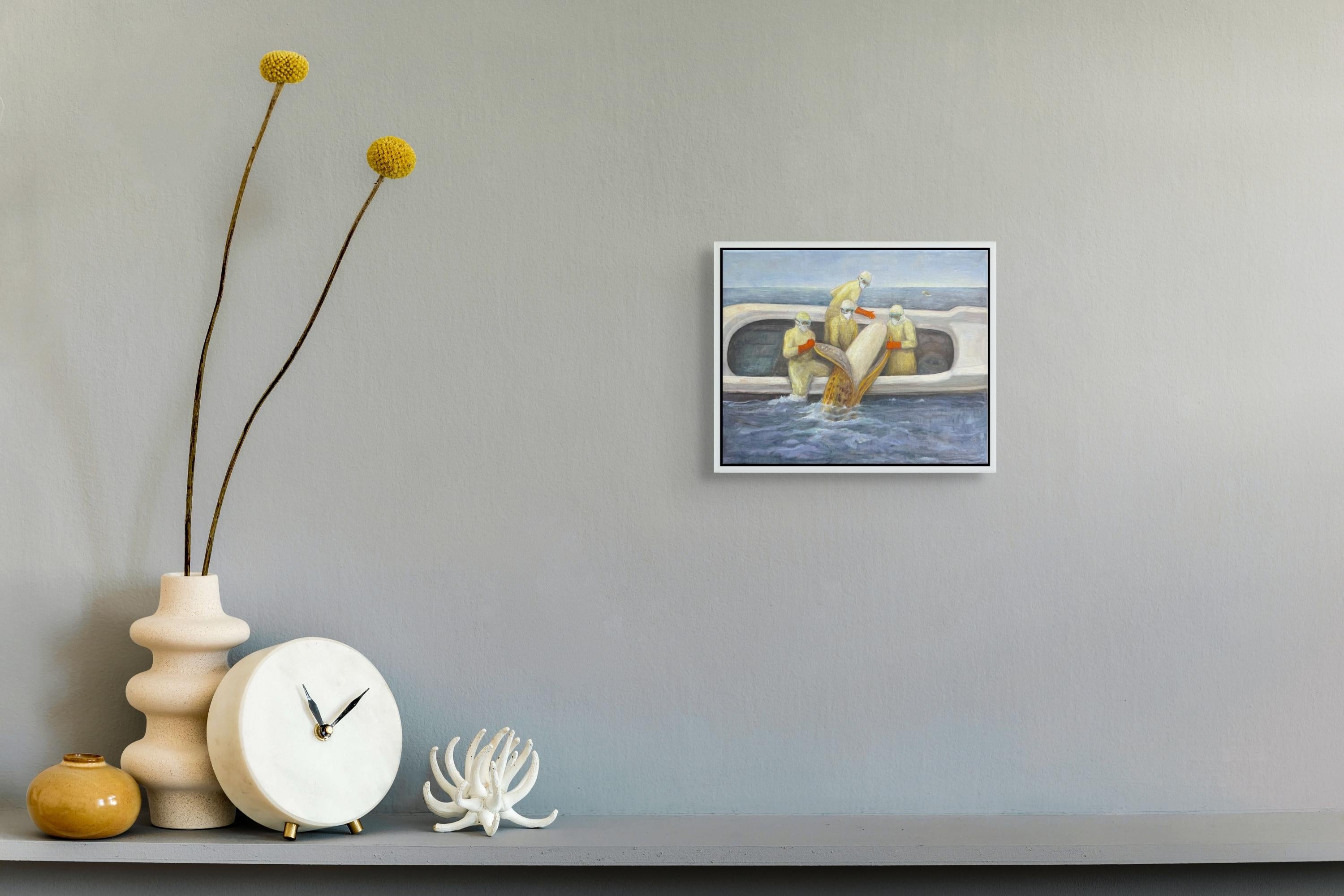 Leviathan - Painting by David Molesky