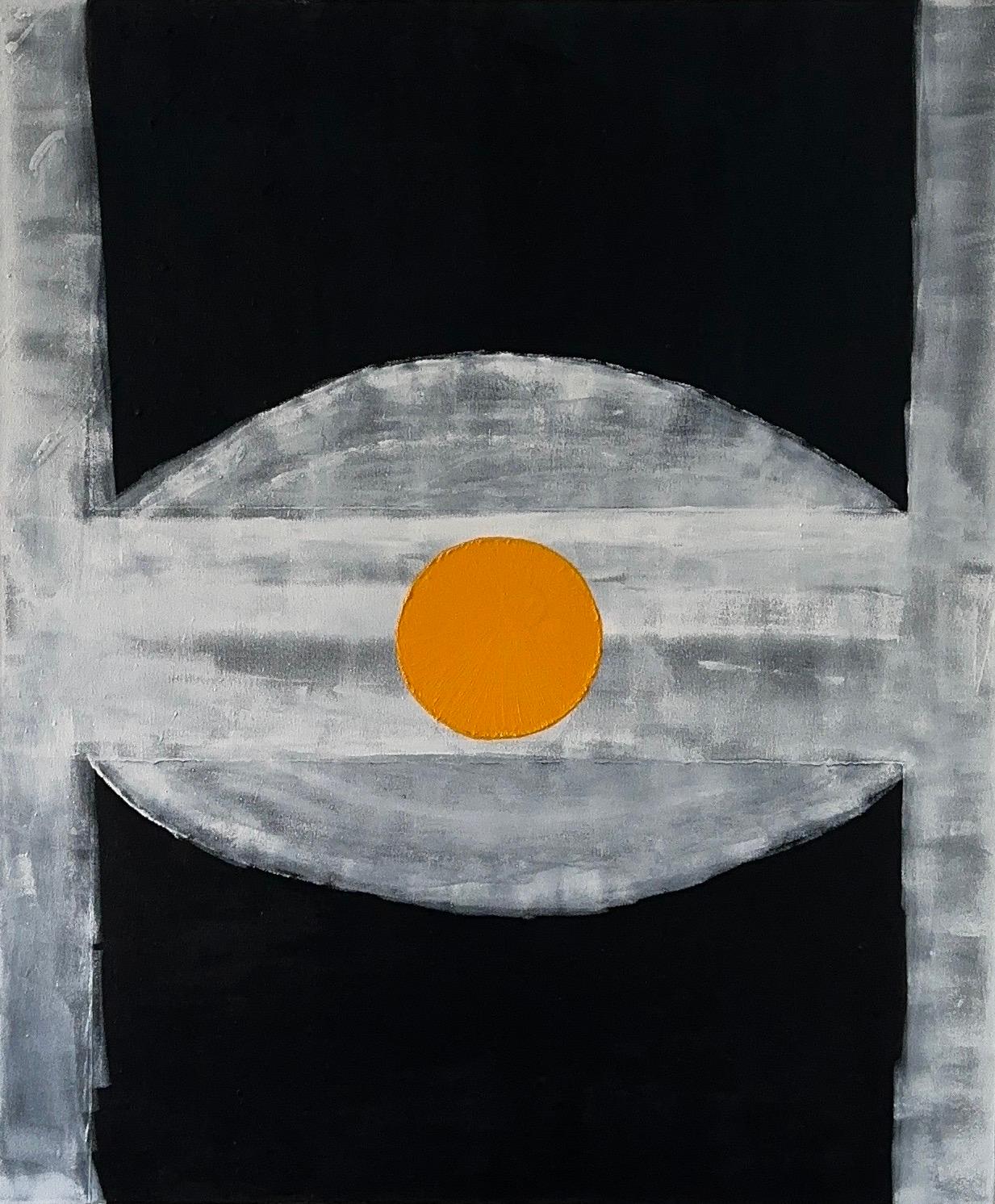 David Mont Virgen Abstract Painting - Eyesphere