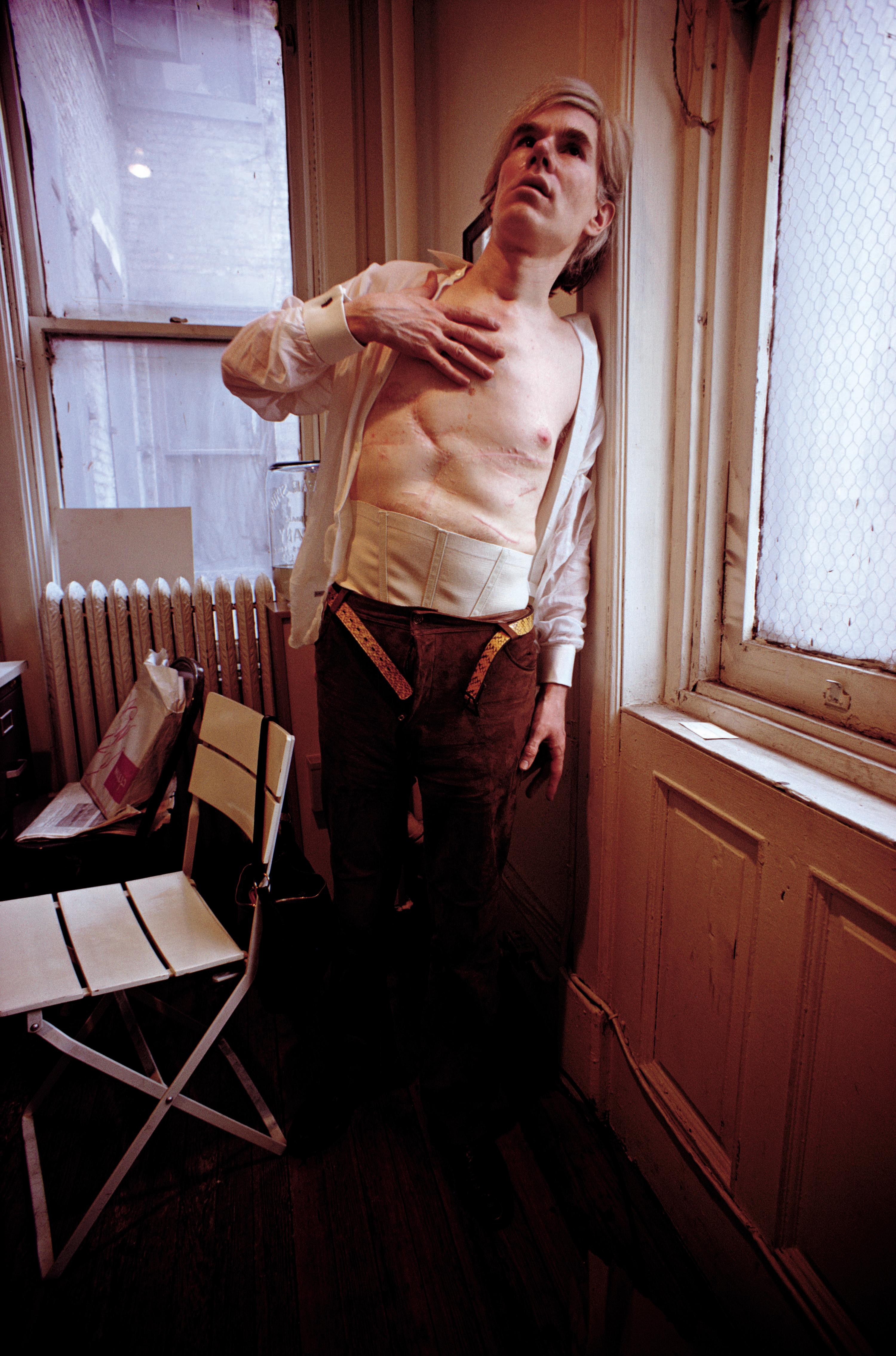 David Montgomery (photographer) Color Photograph - Andy Warhol’s Shooting Scars, The Factory