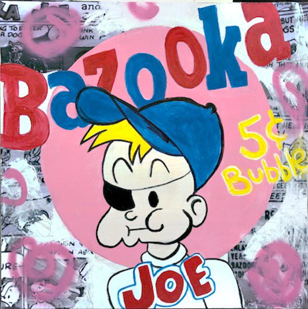 Bazooka - SOLD - Commission Available - Mixed Media Art by David Morico