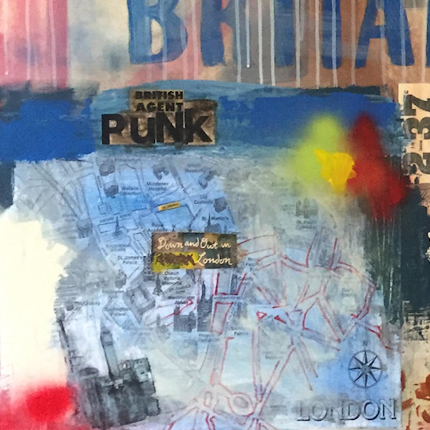 Royal Britains - SOLD - Commission Available - Pop Art Mixed Media Art by David Morico