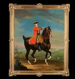 Un ritratto equestre del Field Marshall Sir John Ligonier, 1° Conte di Ligonier