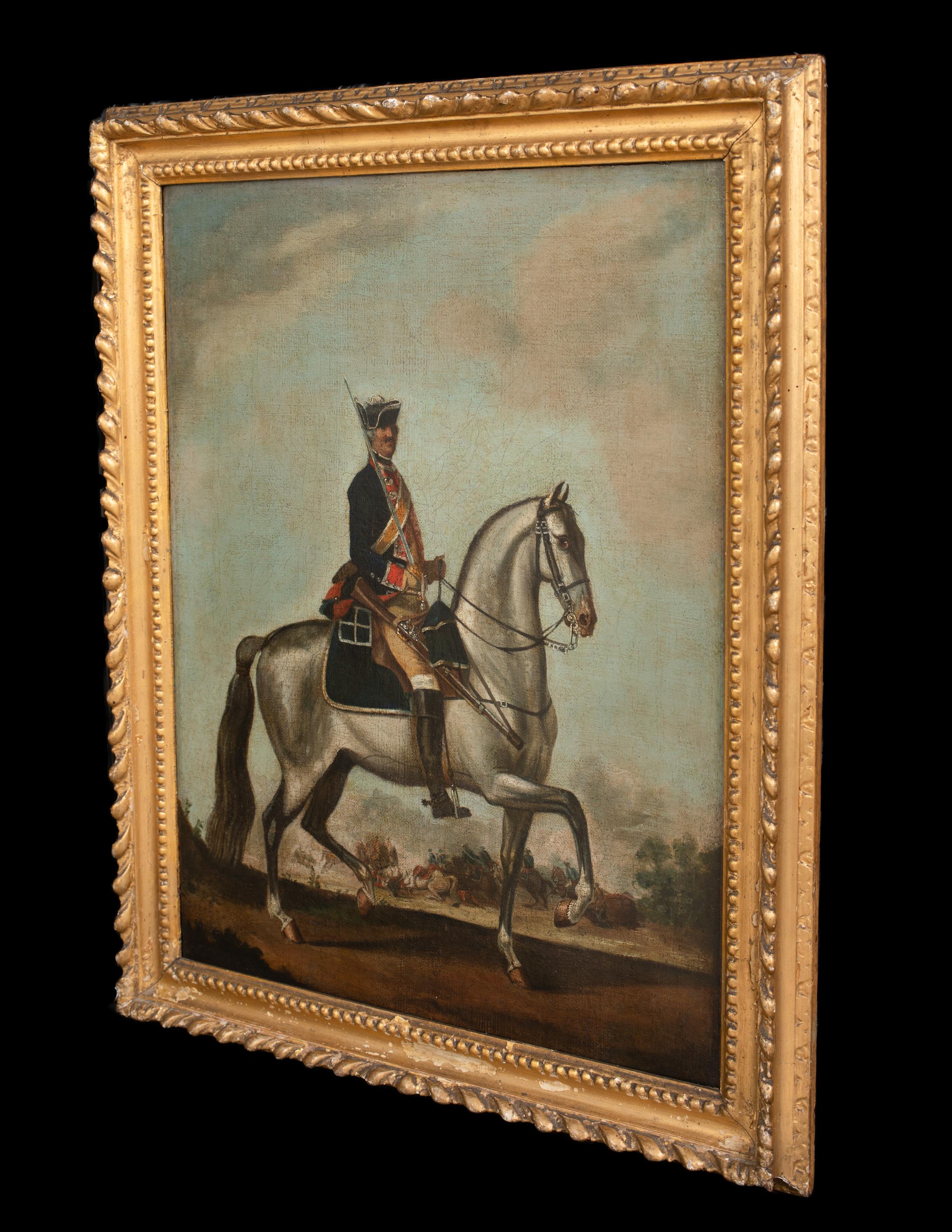 Officer & Horse Of The Royal Queens Dragoons, Seven Years War (1756-1763) For Sale 5