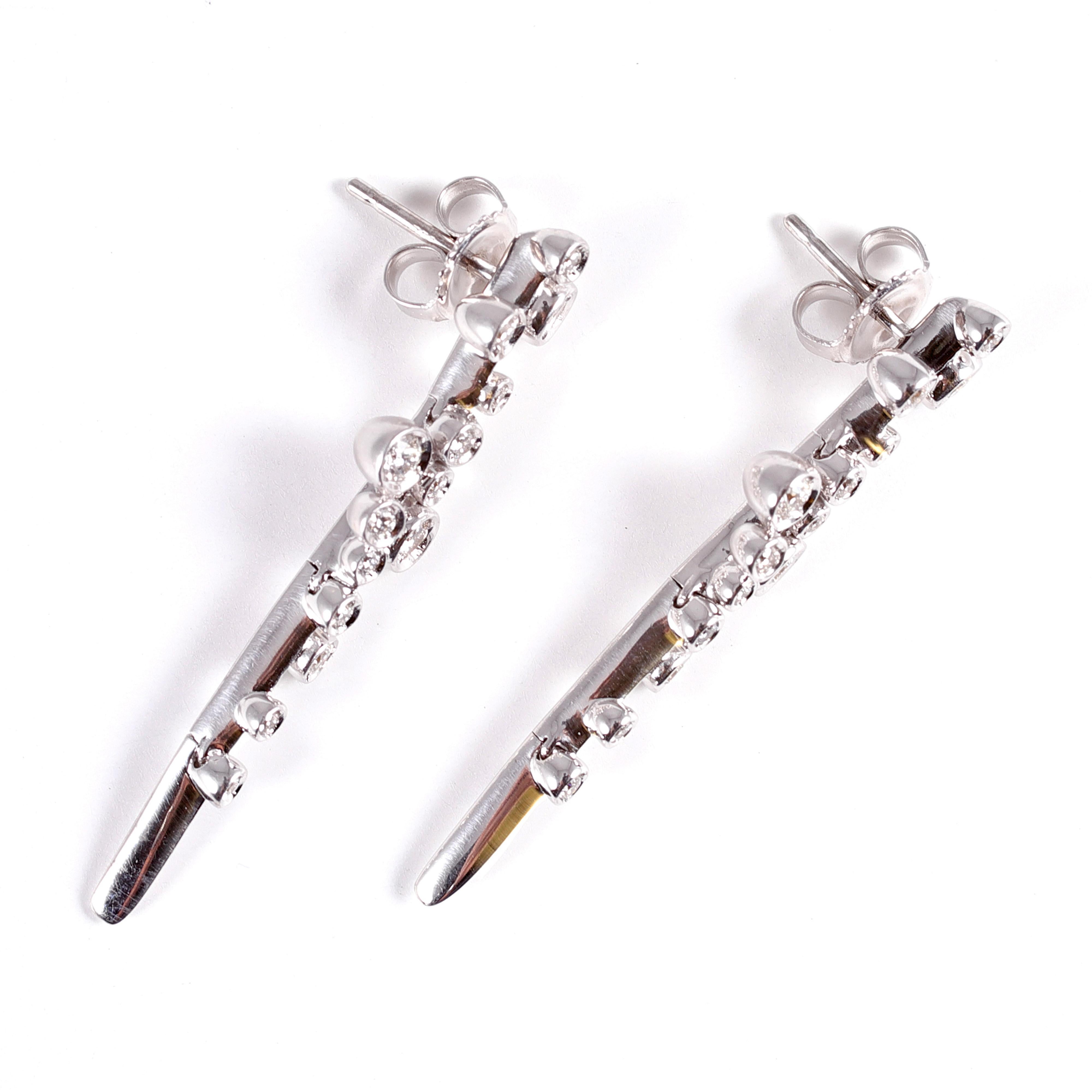 David Morris 0.60 Carat Diamond Earrings from The Astral Collection 3