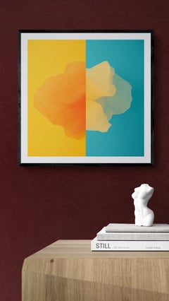 Golden Hour (Warm, Abstract, Modern, Gestural, Movement, ~30% OFF LIST PRICE)