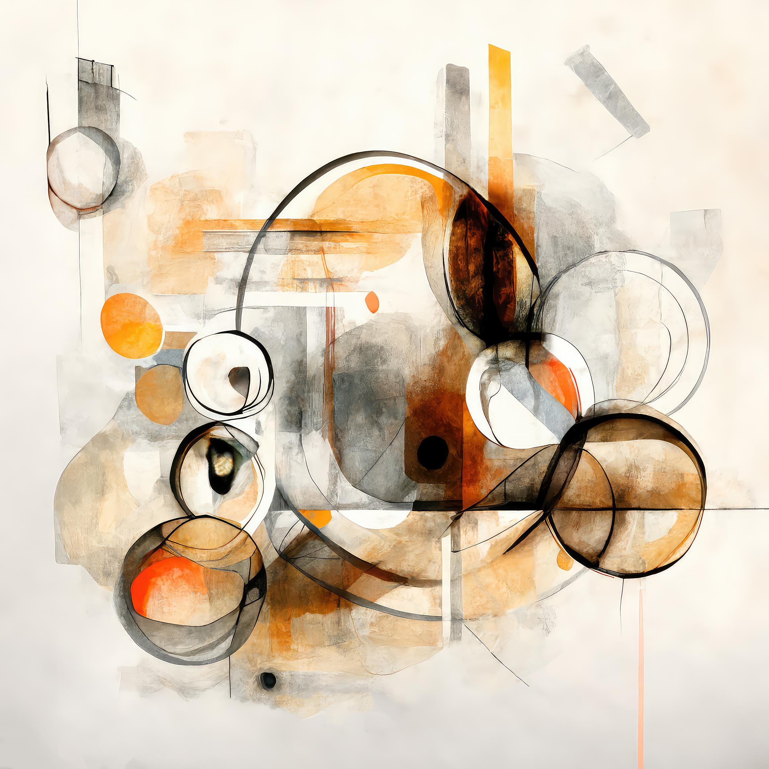 David Morris Abstract Print - Pick Up The Pieces