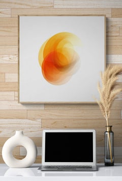 Saffron #1 (Caldo, Astratto, Moderno, Gestuale, Movimento, ~30% di sconto sul prezzo di listino)