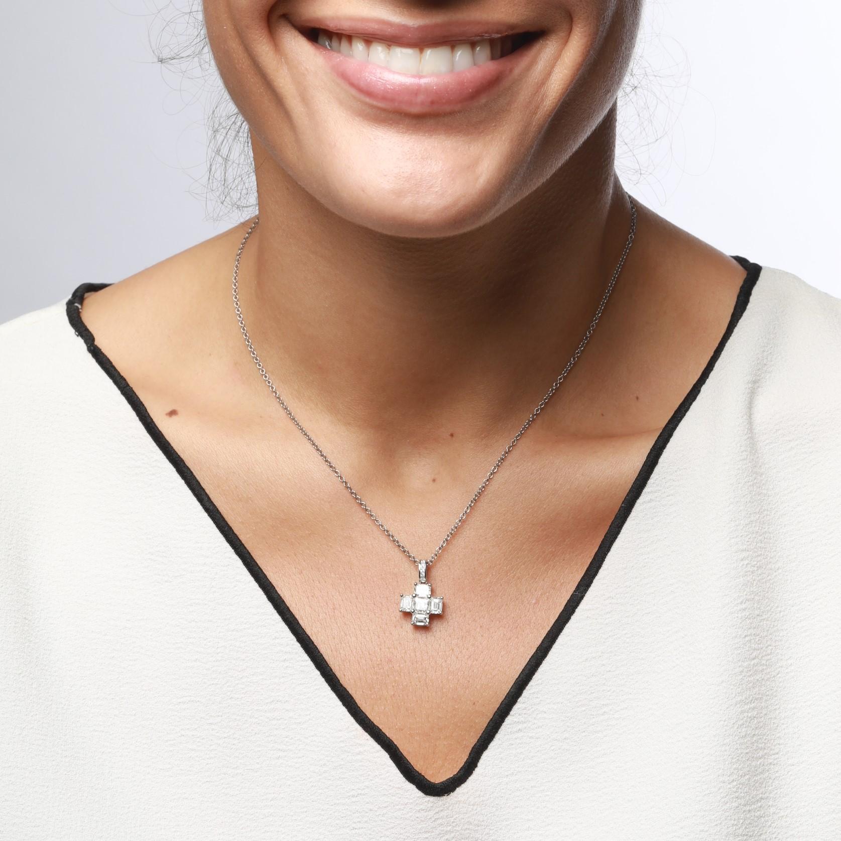 pandora cross necklace