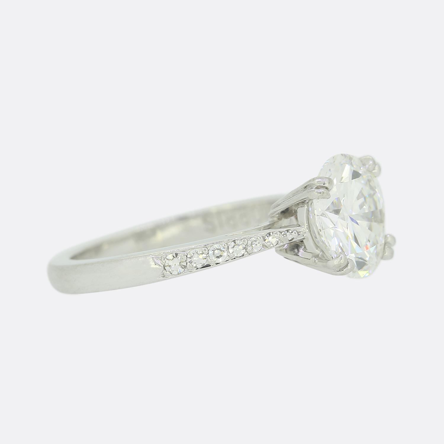 2 carat diamond ring second hand