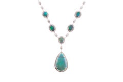 David Morris - Collier d'opales 21::53 carats et de diamants 6::65 carats